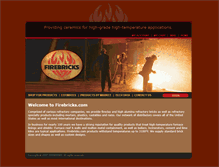 Tablet Screenshot of firebricks.com